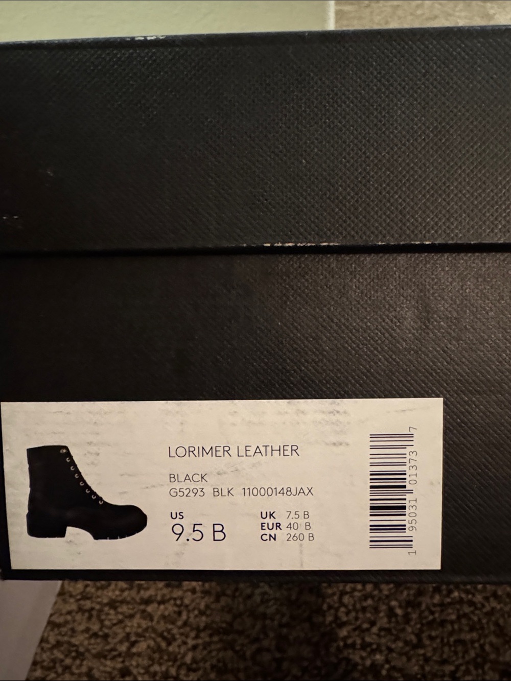 Coach Lorimer Leather Combat boot W 9.5 - Picture 6 of 6